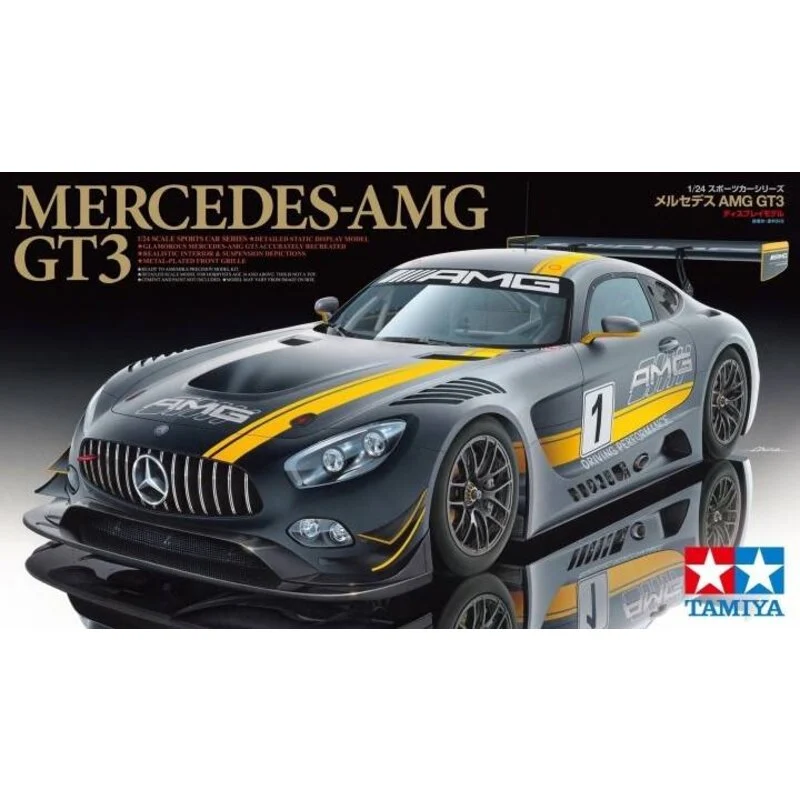 Tamiya Maquette Mercedes AMG GT3 1 Tamiya Maquette Mercedes AMG GT3