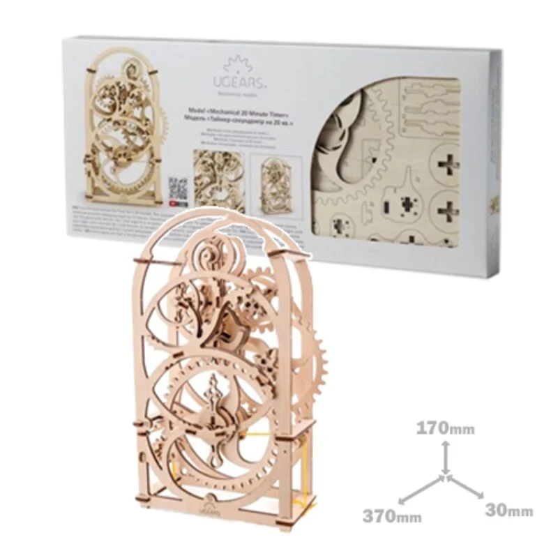 UGEARS Maquette Minuteur 2 UGEARS Maquette Minuteur – Image 2