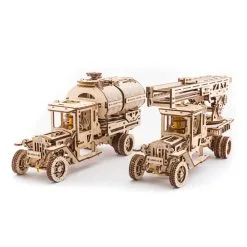 UGEARS Maquette Camion Pétrolier -Maquettes en métal Soldes ugears 8412030 petrolier 5