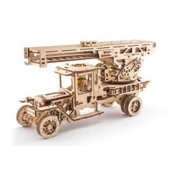 UGEARS Camion à échelle De Feu 13 UGEARS Camion à échelle De Feu -Maquettes en métal Soldes ugears 8412031 camion a echelle de feu 2