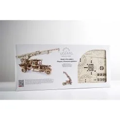 UGEARS Camion à échelle De Feu 20 UGEARS Camion à échelle De Feu -Maquettes en métal Soldes ugears 8412031 camion a echelle de feu 9