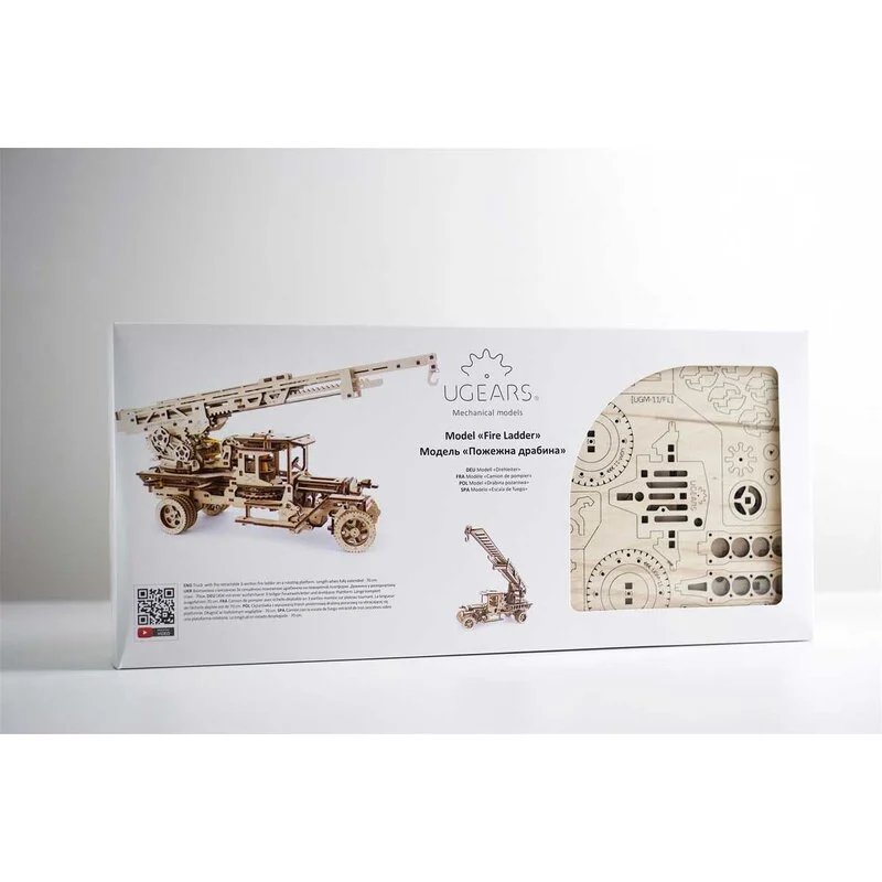 UGEARS Camion à échelle De Feu 10 UGEARS Camion à échelle De Feu – Image 10