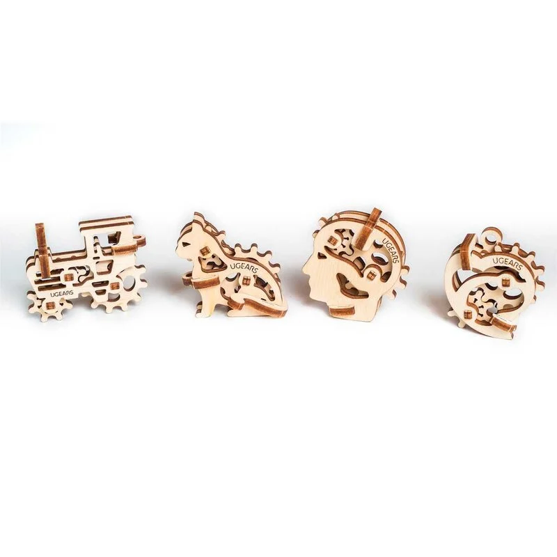UGEARS Maquette Set De 4pièces, 34 Pièces 5 UGEARS Maquette Set De 4pièces, 34 Pièces – Image 5
