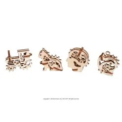 UGEARS Maquette Set De 4pièces, 34 Pièces 13 UGEARS Maquette Set De 4pièces, 34 Pièces -Maquettes en métal Soldes ugears 8412058 set de 4pieces 34 pieces 5