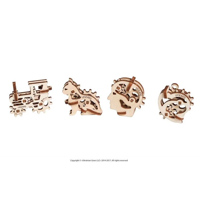 UGEARS Maquette Set De 4pièces, 34 Pièces 6 UGEARS Maquette Set De 4pièces, 34 Pièces – Image 6