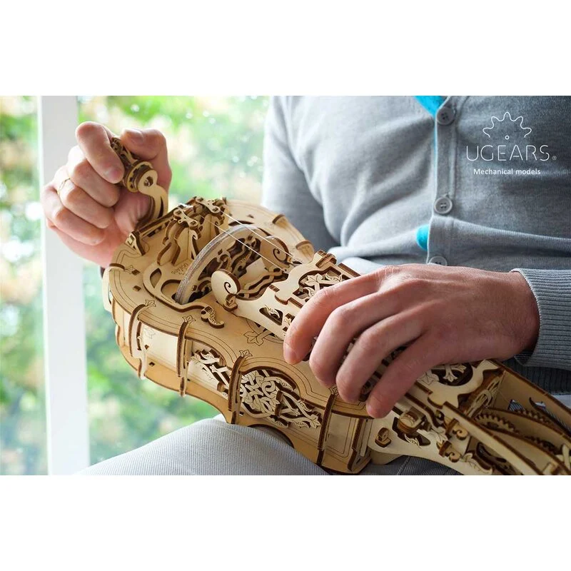 UGEARS Maquette Hurdy-gurdy 18 UGEARS Maquette Hurdy-gurdy – Image 18