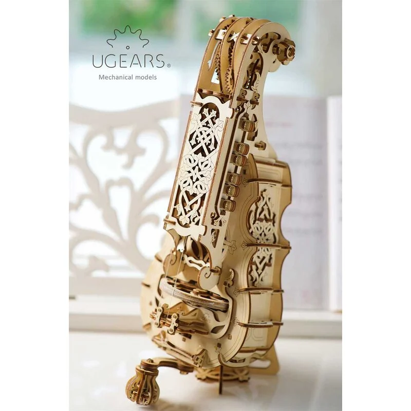 UGEARS Maquette Hurdy-gurdy 3 UGEARS Maquette Hurdy-gurdy – Image 3