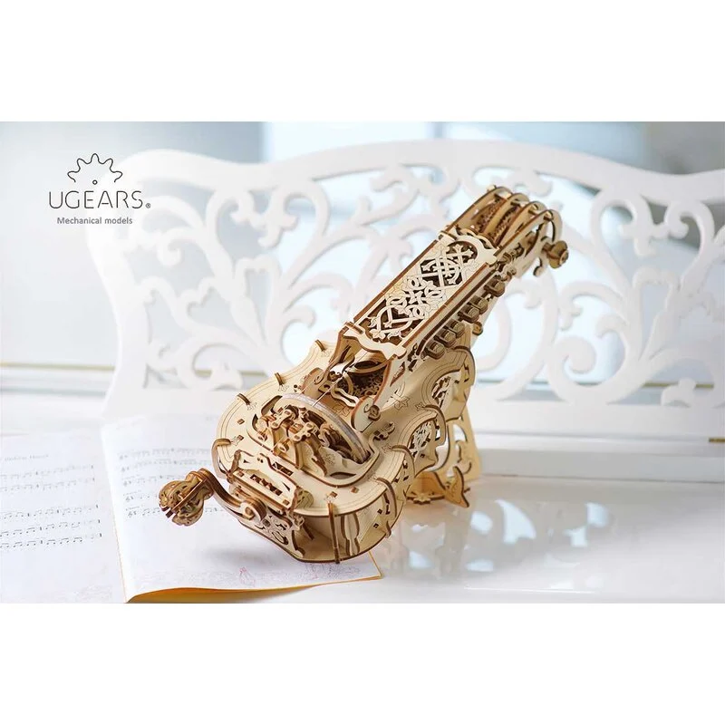 UGEARS Maquette Hurdy-gurdy 4 UGEARS Maquette Hurdy-gurdy – Image 4