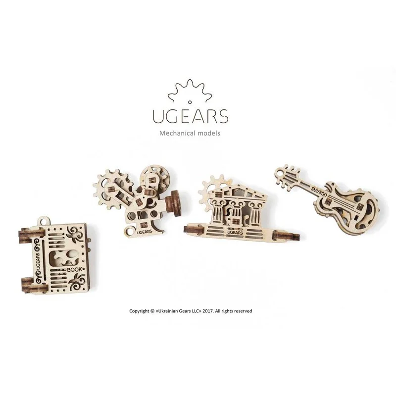 UGEARS Création Set De 4 Pièces, 48 Pièces: Camera 2 UGEARS Création Set De 4 Pièces, 48 Pièces: Camera – Image 2
