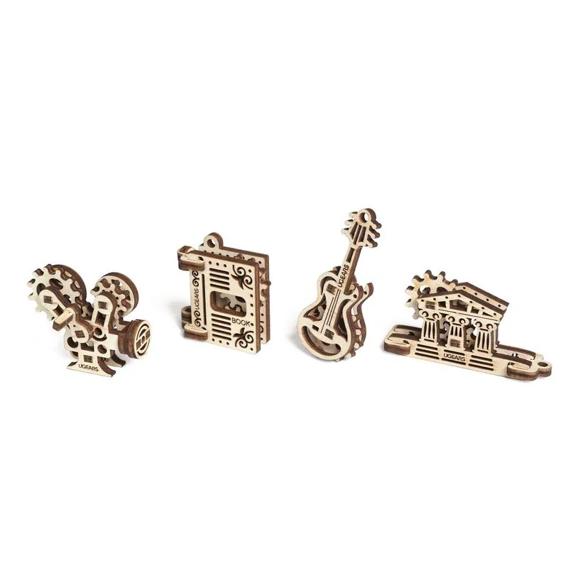 UGEARS Création Set De 4 Pièces, 48 Pièces: Camera 1 UGEARS Création Set De 4 Pièces, 48 Pièces: Camera