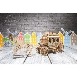 UGEARS Maquette Diligence 21 UGEARS Maquette Diligence -Maquettes en métal Soldes ugears 8412073 diligence 6