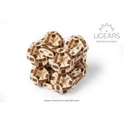 UGEARS Maquette Flexi-cube Puzzle Anti-stress -Maquettes en métal Soldes ugears 8412074 flexi cube puzzle anti stress 10