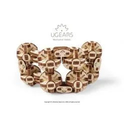 UGEARS Maquette Flexi-cube Puzzle Anti-stress -Maquettes en métal Soldes ugears 8412074 flexi cube puzzle anti stress 11