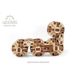 UGEARS Maquette Flexi-cube Puzzle Anti-stress -Maquettes en métal Soldes ugears 8412074 flexi cube puzzle anti stress 12