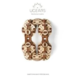 UGEARS Maquette Flexi-cube Puzzle Anti-stress -Maquettes en métal Soldes ugears 8412074 flexi cube puzzle anti stress 14