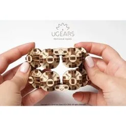 UGEARS Maquette Flexi-cube Puzzle Anti-stress -Maquettes en métal Soldes ugears 8412074 flexi cube puzzle anti stress 15