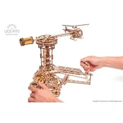UGEARS Maquette Aviator - Avion - Helicoptère 18 UGEARS Maquette Aviator - Avion - Helicoptère -Maquettes en métal Soldes ugears 8412083 aviator avion helicoptere 6