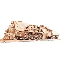 UGEARS Maquette Bois V-Express Train à Vapeur