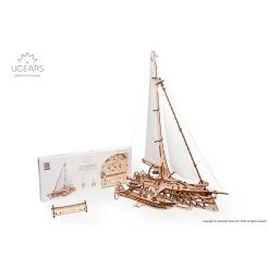 UGEARS Maquette Trimaran Merihobus -Maquettes en métal Soldes ugears 8412089 trimaran merihobus 11