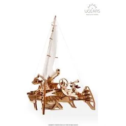 UGEARS Maquette Trimaran Merihobus -Maquettes en métal Soldes ugears 8412089 trimaran merihobus 2