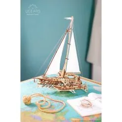 UGEARS Maquette Trimaran Merihobus -Maquettes en métal Soldes ugears 8412089 trimaran merihobus 6