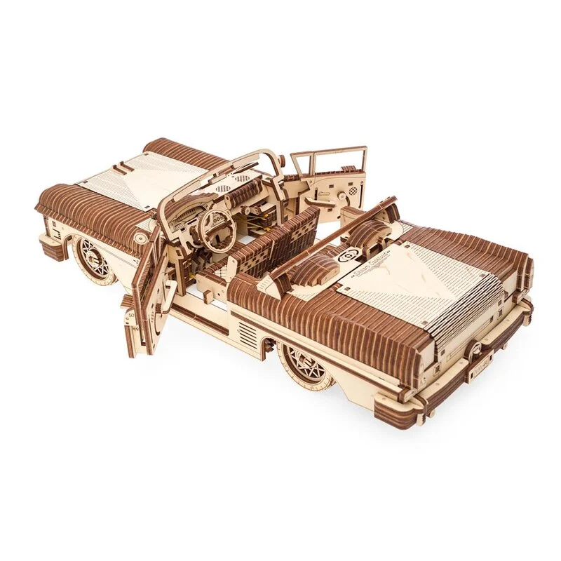 UGEARS Maquette Cabriolet Rêve VM-05 17 UGEARS Maquette Cabriolet Rêve VM-05 – Image 17