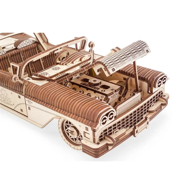 UGEARS Maquette Cabriolet Rêve VM-05 18 UGEARS Maquette Cabriolet Rêve VM-05 – Image 18