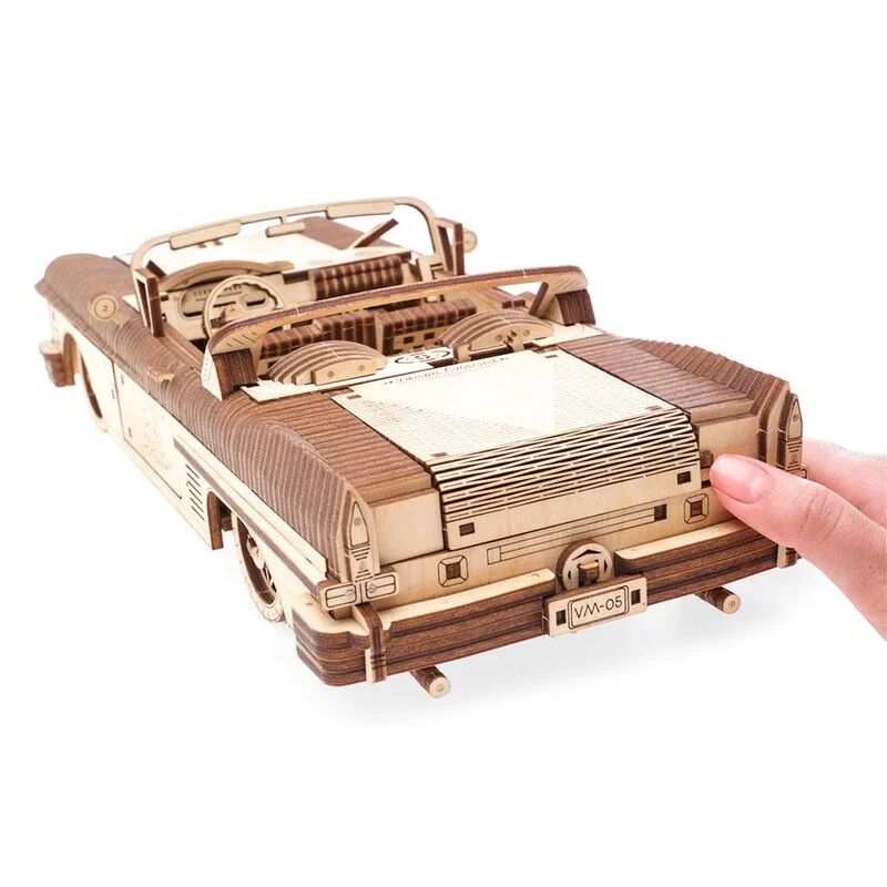 UGEARS Maquette Cabriolet Rêve VM-05 19 UGEARS Maquette Cabriolet Rêve VM-05 – Image 19