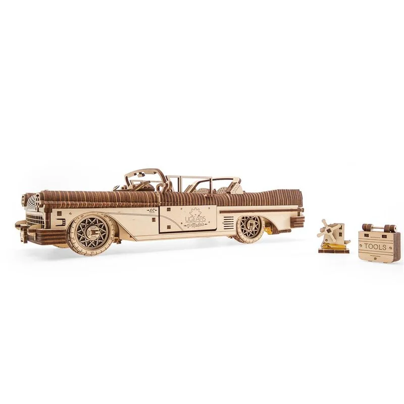 UGEARS Maquette Cabriolet Rêve VM-05 20 UGEARS Maquette Cabriolet Rêve VM-05 – Image 20