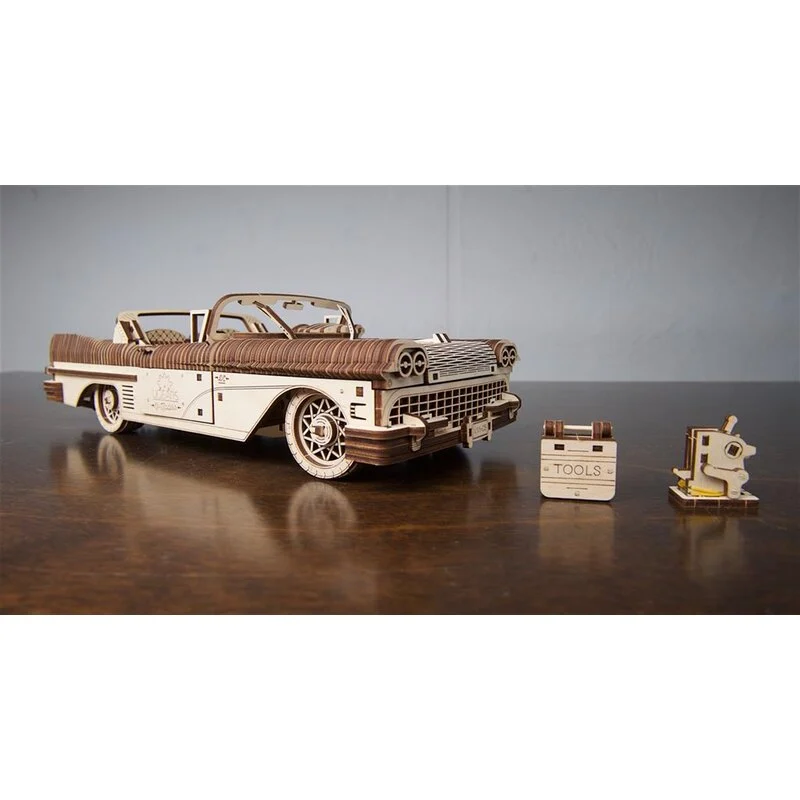 UGEARS Maquette Cabriolet Rêve VM-05 29 UGEARS Maquette Cabriolet Rêve VM-05 – Image 29