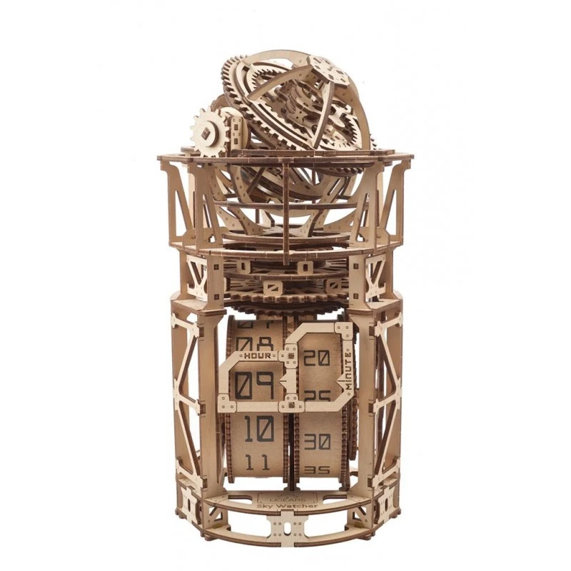 Maquette Métal UGEARS Mechanical Models: SKY WATCHER TOURBILLON TABLE CLOCK 3 Maquette Métal UGEARS Mechanical Models: SKY WATCHER TOURBILLON TABLE CLOCK – Image 3