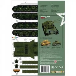 UMBUM Maquette Carton Réservoir T-34 (vert) 8 UMBUM Maquette Carton Réservoir T-34 (vert) -Maquettes en métal Soldes umbum um199 02 reservoir t 34 vert 3