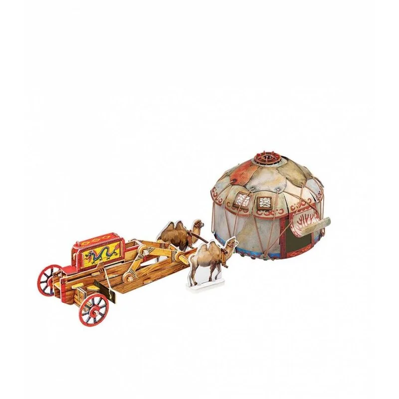 UMBUM Maquette Carton Camp De Siège Des Nomades 2 UMBUM Maquette Carton Camp De Siège Des Nomades – Image 2