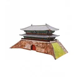 UMBUM Maquette Carton Porte Namdaemun, Séoul, Corée Du Sud (1/160)