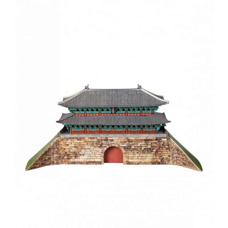 UMBUM Maquette Carton Porte Namdaemun, Séoul, Corée Du Sud (1/160) 4 UMBUM Maquette Carton Porte Namdaemun, Séoul, Corée Du Sud (1/160) – Image 4