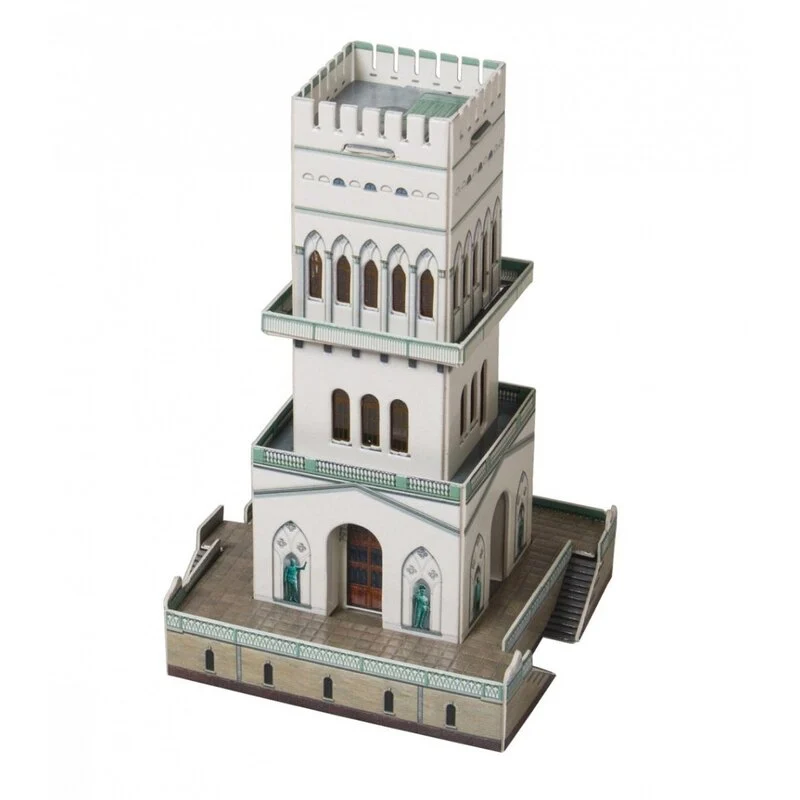 UMBUM Maquette Carton Pavillon De La Tour Blanche (1/300) 2 UMBUM Maquette Carton Pavillon De La Tour Blanche (1/300) – Image 2