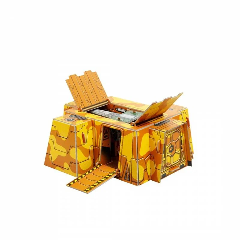 UMBUM Maquette Carton Station D'observation (Bunker Et Radar) 3 UMBUM Maquette Carton Station D'observation (Bunker Et Radar) – Image 3