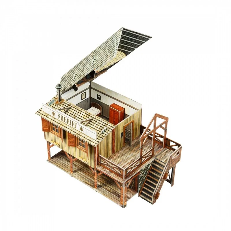 UMBUM Maquette Carton Sheriff 2 UMBUM Maquette Carton Sheriff – Image 2