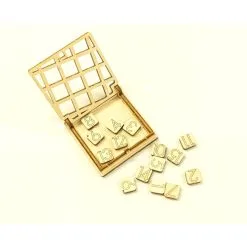 WOODEN CITY Maquette Jeu De Société Mini 15-puzzle