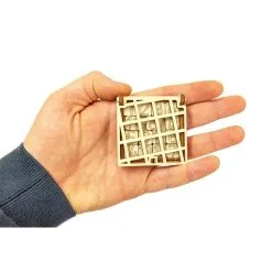 WOODEN CITY Maquette Jeu De Société Mini 15-puzzle -Maquettes en métal Soldes wooden city wg203 jeu de societe mini 15 puzzle 5