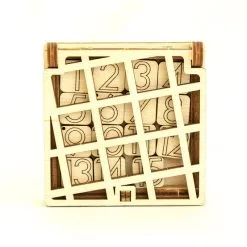 WOODEN CITY Maquette Jeu De Société Mini 15-puzzle -Maquettes en métal Soldes wooden city wg203 jeu de societe mini 15 puzzle 6