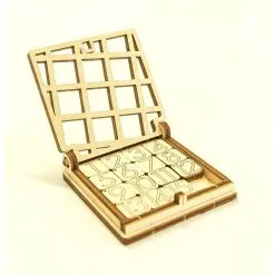 WOODEN CITY Maquette Jeu De Société Mini 15-puzzle -Maquettes en métal Soldes wooden city wg203 jeu de societe mini 15 puzzle 8