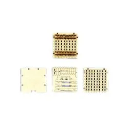 WOODEN CITY Maquette Jeu D'échecs Mini -Maquettes en métal Soldes wooden city wg204 jeu d echecs mini 13