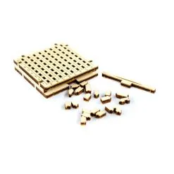 WOODEN CITY Maquette Jeu D'échecs Mini -Maquettes en métal Soldes wooden city wg204 jeu d echecs mini 7