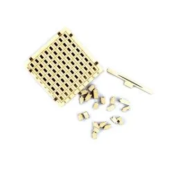 WOODEN CITY Maquette Jeu D'échecs Mini -Maquettes en métal Soldes wooden city wg204 jeu d echecs mini 8