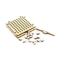 WOODEN CITY Maquette Jeu De Plateau Mini Jeu De Dames 16 WOODEN CITY Maquette Jeu De Plateau Mini Jeu De Dames -Maquettes en métal Soldes wooden city wg205 jeu de plateau mini jeu de dames 2