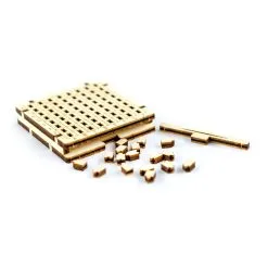 WOODEN CITY Maquette Jeu De Plateau Mini Jeu De Dames 17 WOODEN CITY Maquette Jeu De Plateau Mini Jeu De Dames -Maquettes en métal Soldes wooden city wg205 jeu de plateau mini jeu de dames 3