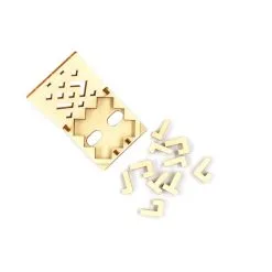 WOODEN CITY Maquette Jeu De Société Snake Puzzle Mini -Maquettes en métal Soldes wooden city wg207 jeu de societe snake puzzle mini 4