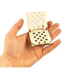 WOODEN CITY Maquette Jeu De Société Snake Puzzle Mini -Maquettes en métal Soldes wooden city wg207 jeu de societe snake puzzle mini 7