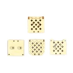 WOODEN CITY Maquette Jeu De Société Snake Puzzle Mini -Maquettes en métal Soldes wooden city wg207 jeu de societe snake puzzle mini 9